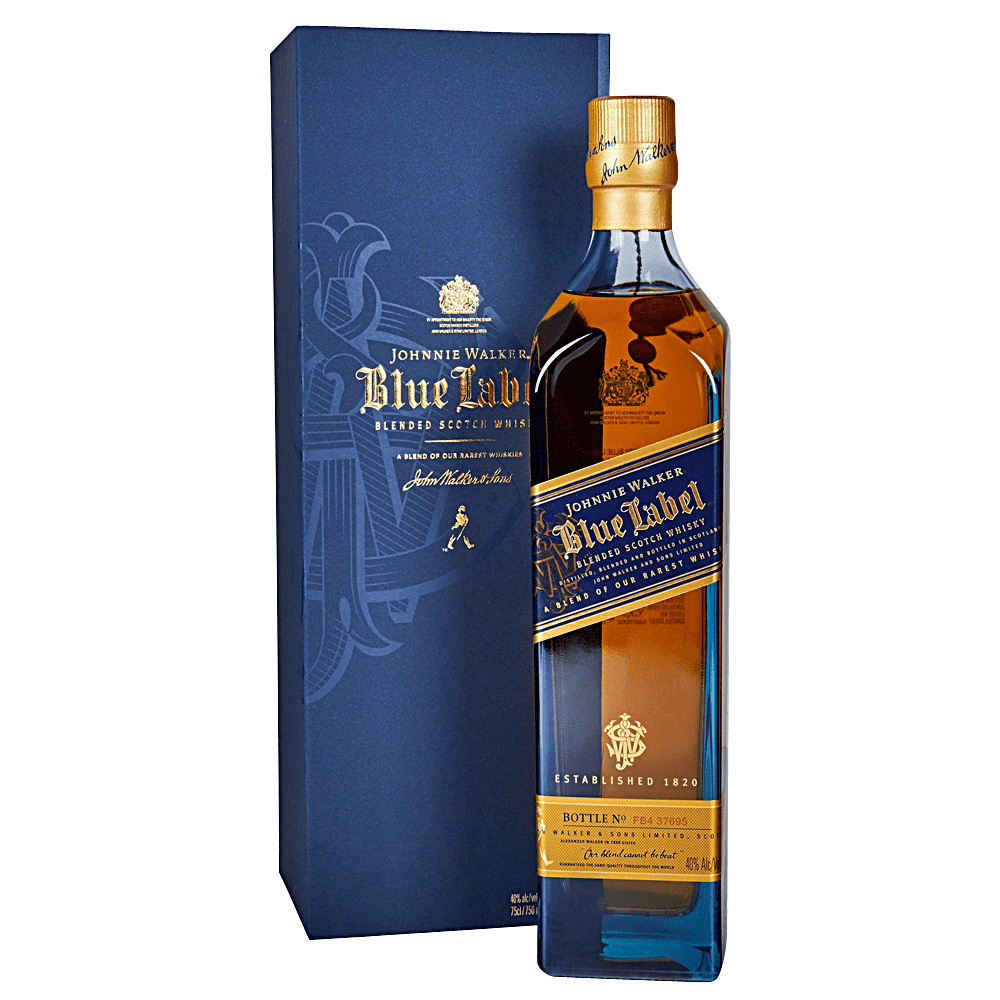 Johnnie Walker Blue Label Blended Scotch Whiskey 750ml