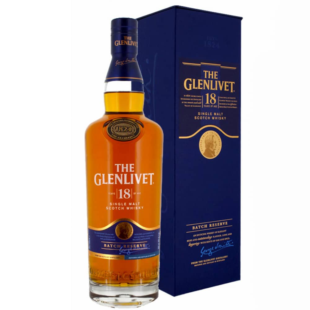 The Glenlivet 18 Year Single Malt Scotch Whisky